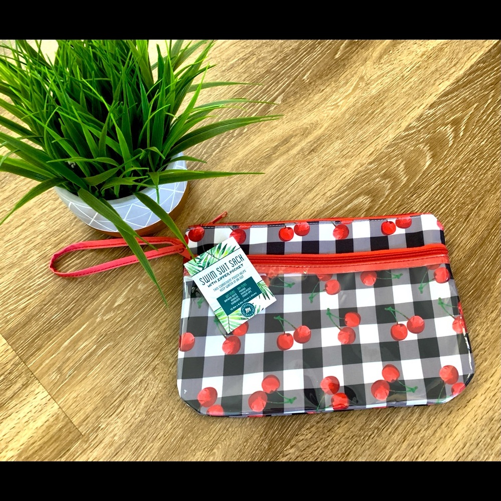 Cherry Swim bag NWT